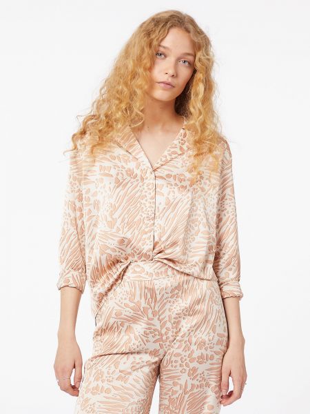 Menny Chemise De Pyjama - Żółty - Etam