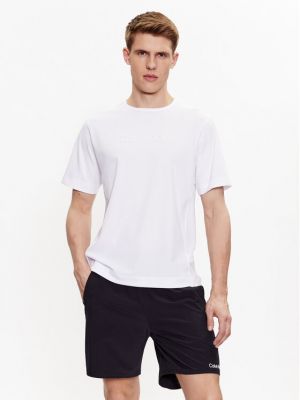 T-shirt Calvin Klein Performance blanc