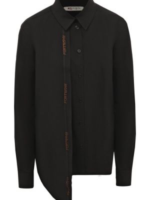 Шерстяная рубашка Ports 1961 черная