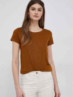 Sisley t-shirt női,  - Barna