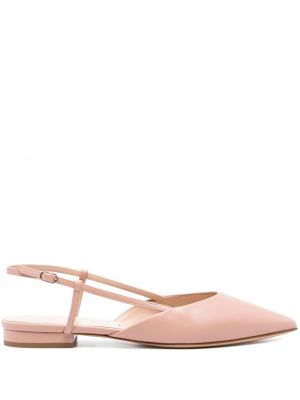 Sandale din piele Casadei roz