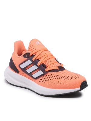 Ниски обувки Adidas оранжево