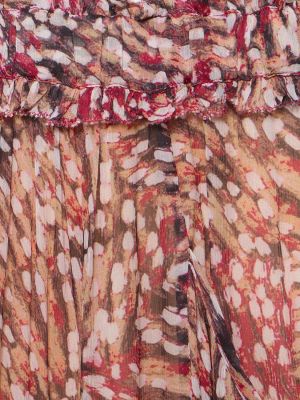 Falda larga de viscosa con estampado Marant Etoile