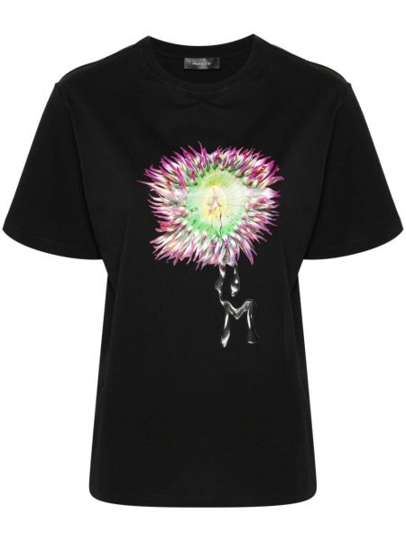 T-shirt en coton Mugler noir