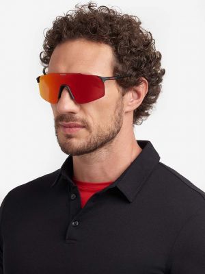 Czerwone okulary przeciwsłoneczne Carrera