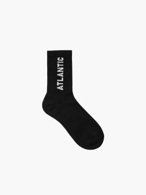 Чорапи Atlantic черно