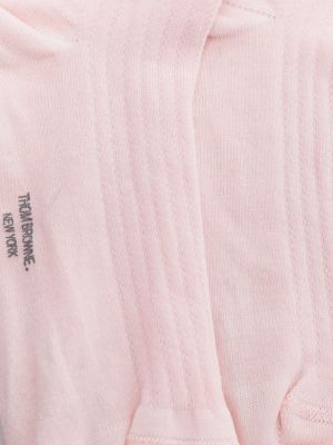 Socken Thom Browne pink