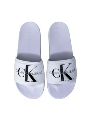 Calzado con cordones Calvin Klein Jeans blanco