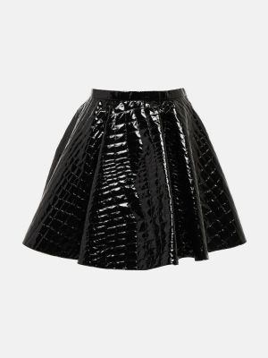 Plisirana mini suknja Alaã¯a crna