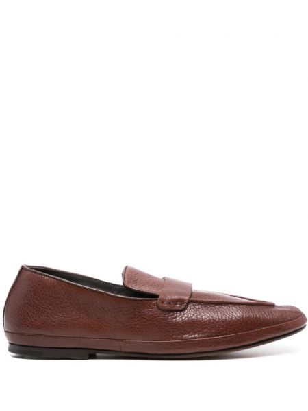 Δερμάτινα loafers Henderson Baracco καφέ