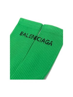 Skarpety Balenciaga zielone