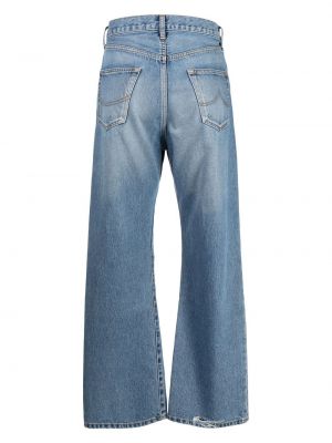 Zerrissene jeans ausgestellt Doublet blau