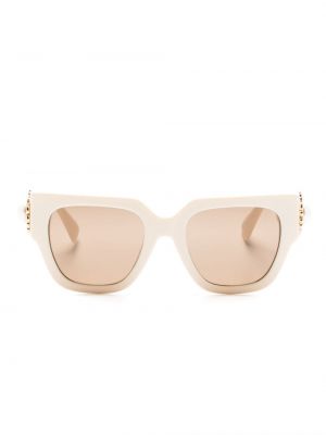 Sluneční brýle Moschino Eyewear bílé
