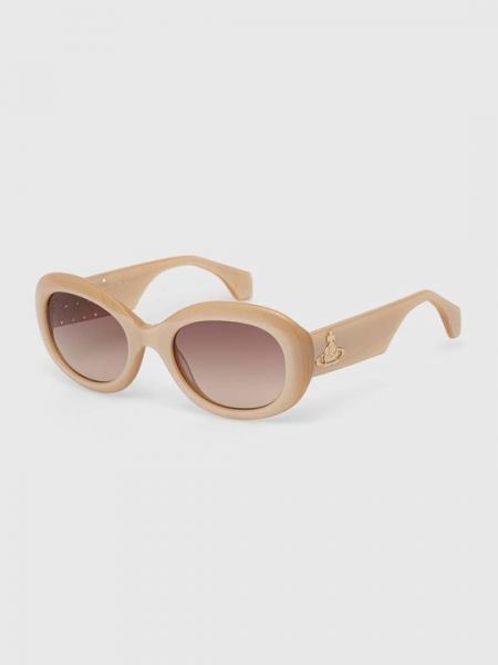 Солнечные очки Vivienne Westwood бежевый