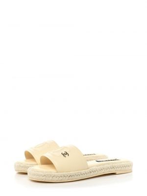 Espadrille Chanel Pre-owned beige