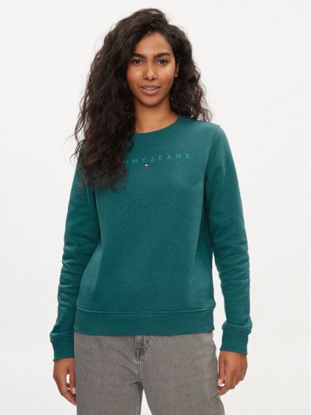 Sportinis džemperis Tommy Jeans žalia