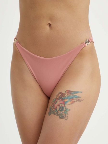Spodnji del bikini Tommy Hilfiger roza