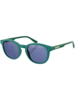 Zielone okulary przeciwsłoneczne Lacoste