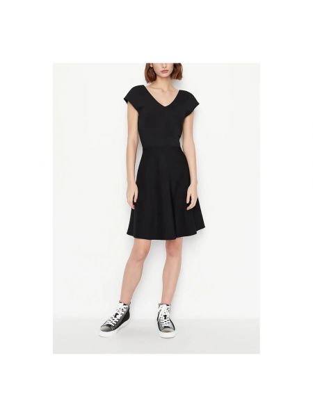 Mini vestido Armani Exchange negro