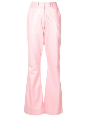 Кожени панталон Andrea Bogosian розово