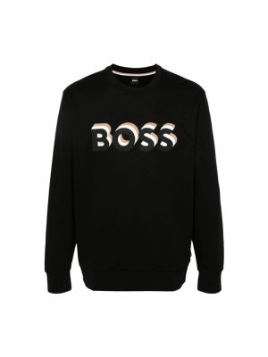 Bluza bawełniana Hugo Boss czarna