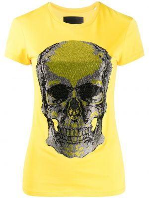 T-shirt Philipp Plein gul