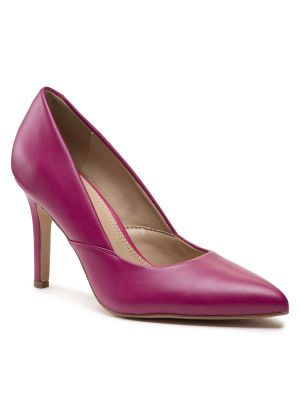 Полуотворени обувки с ток Sergio Bardi розово