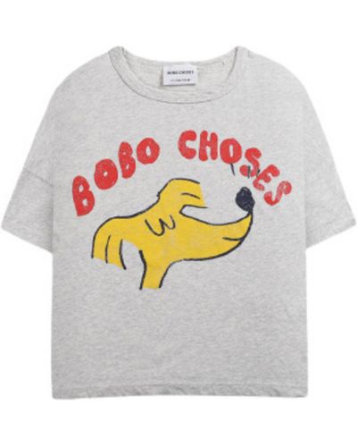 T-shirt Bobo Choses, szary