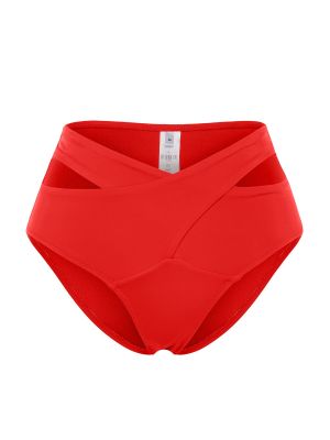 Bikini cu talie înaltă Trendyol roșu