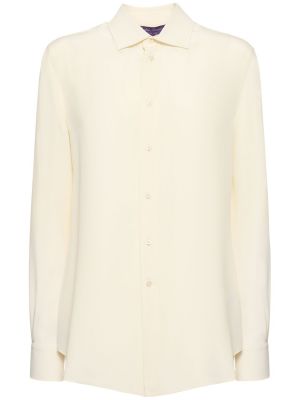 Hedvábná košile Ralph Lauren Collection