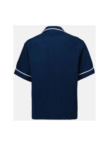 Camisa manga corta Prada azul