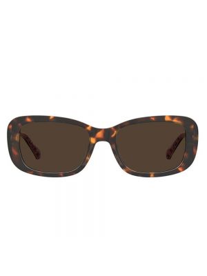 Herzmuster sonnenbrille mit print Love Moschino braun