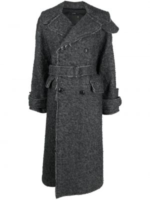 Gyapjú kabát R13 szürke
