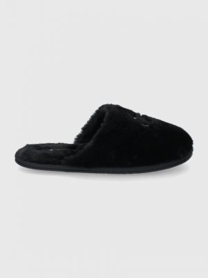 Pantofle Calvin Klein černá barva