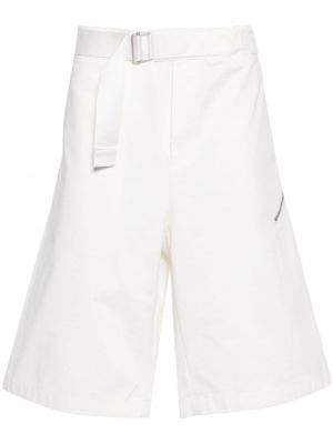 Bombažne bermuda kratke hlače Oamc bela