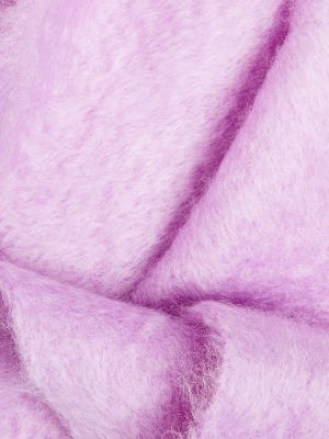 Bufanda de lana de lana mohair Loewe violeta