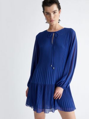 Košeľové šaty Liu Jo modrá