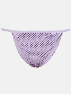 Bikini en cristal Simkhai violet