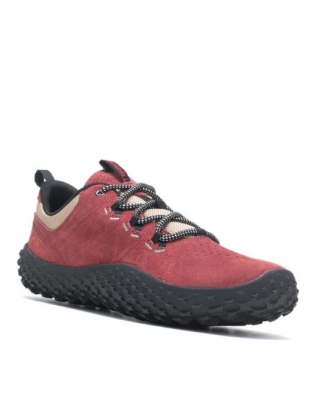 Trekingové topánky Merrell červená