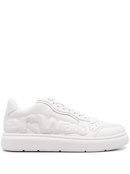 Deri sneaker Alexander Wang beyaz