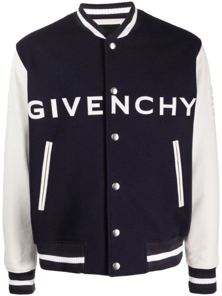 Bomber jakna s vezom s gumbima Givenchy