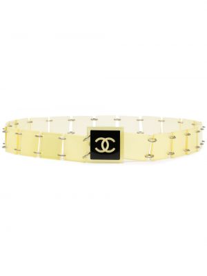 Cintura Chanel Pre-owned giallo