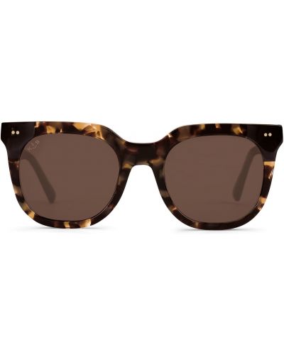 Слънчеви очила с кехлибар Kapten & Son кафяво