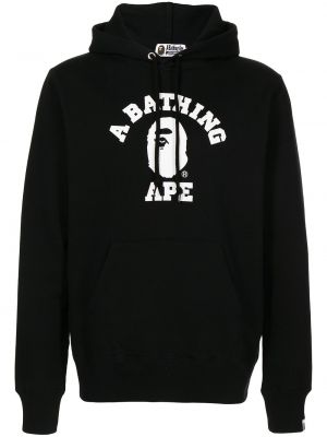 Genser med print A Bathing Ape® svart