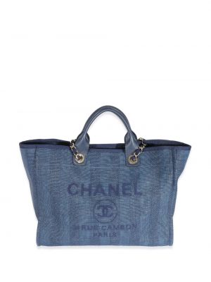 Shopper Chanel Pre-owned bleu