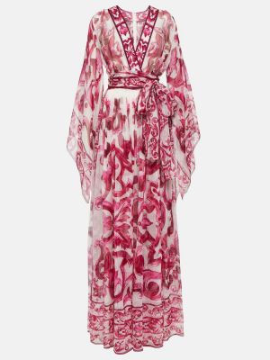 Silkki maxi mekko Dolce&gabbana