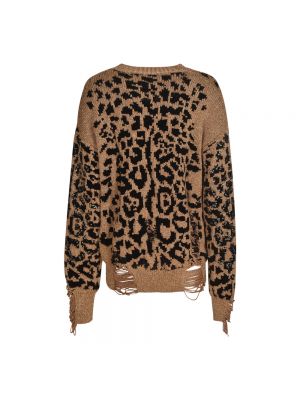 Sweter z okrągłym dekoltem Roberto Cavalli