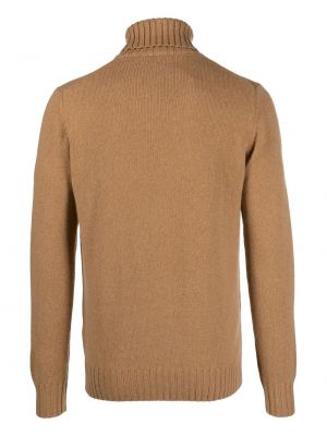 Кашмирен пуловер Dell'oglio кафяво