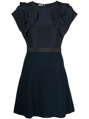 Šaty Miu Miu Pre-owned modrá