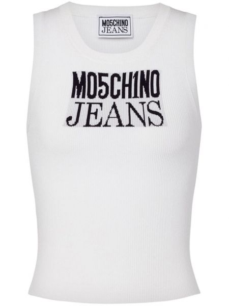 Top mit print Moschino Jeans